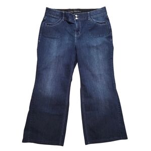 Lane Bryant Womens Size 18 Tighter Tummy Wide Leg Jeans